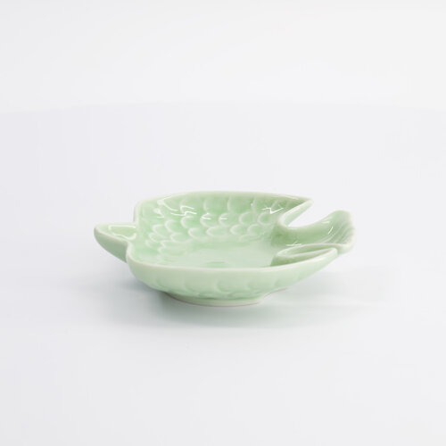 Tokyo Design Studio Schaaltje Swallow Bird Hiwa green - 12x11x3cm