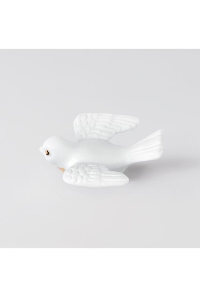 Lucky Charm Love Peace & Happiness - Dove / Duif 6x8cm