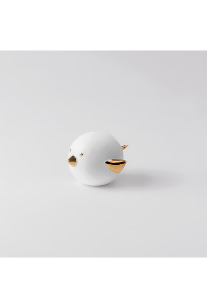 Dier figuur Bird / Vogel d:9,5 x h:6cm