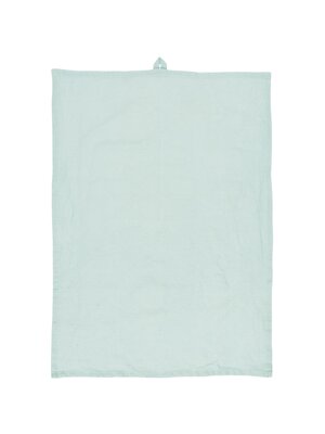 IB Laursen Theedoek Frejan light blue - 50x70cm - 52% cotton, 48% linen