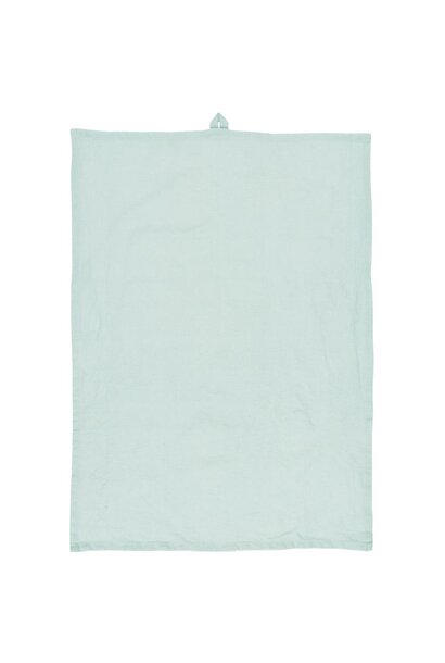Theedoek Frejan light blue - 50x70cm - 52% cotton, 48% linen