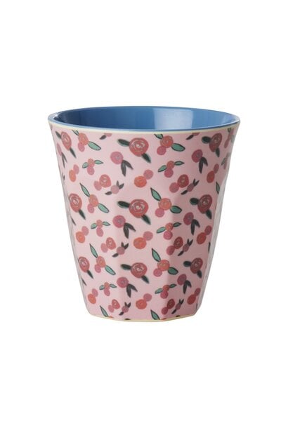 Melamine beker medium A Rose is A Rose