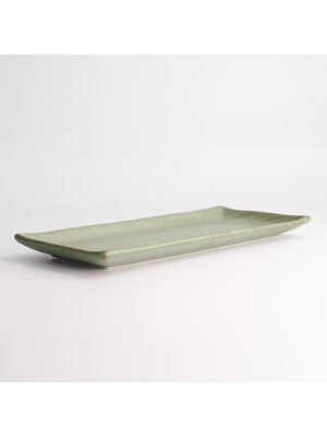 Tokyo Design Studio Bord rechthoek Vert Sauge 28.5x12.5cm