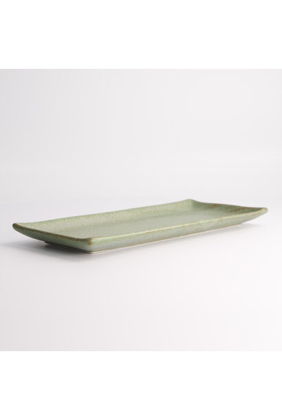 Bord rechthoek Vert Sauge 28.5x12.5cm