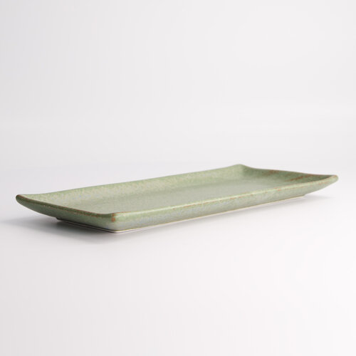 Tokyo Design Studio Bord rechthoek Vert Sauge 28.5x12.5cm