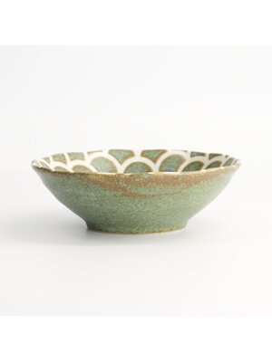 Tokyo Design Studio Kom 250ml Vert Sauge Mermaid design 14.5x4.4cm