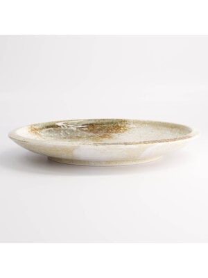 Tokyo Design Studio Bord lunch Yukishino brown/white 24.8x3.5cm