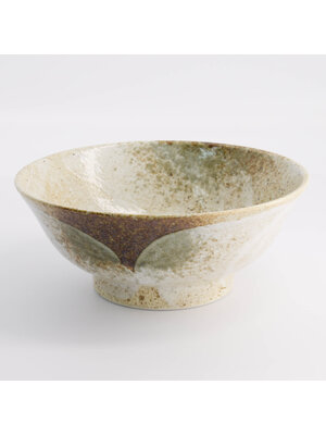 Tokyo Design Studio Ramen kom 1300ml Yukishino brown/white 21.5x9cm