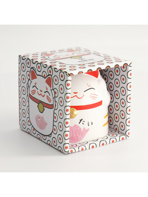Tokyo Design Studio Mok 350ml Kawaii - Lucky Cat pink 8.7x10.2cm