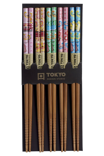 Chopstick Comic Dragon set/5