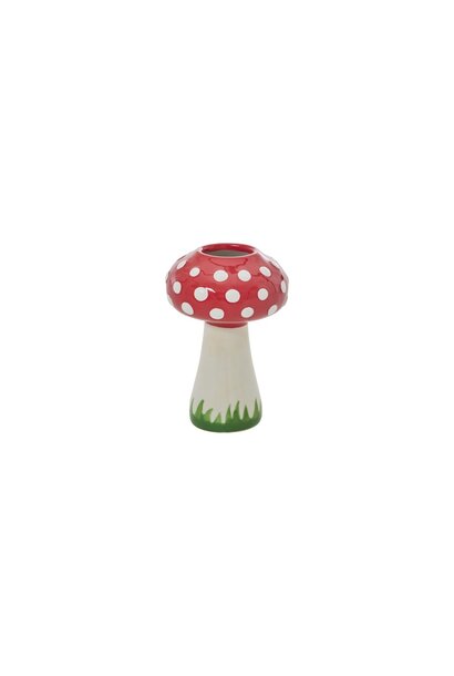 Aardewerk vaas Mushroom / Paddestoel small