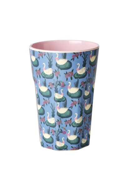 Melamine Tall beker Swan Lake