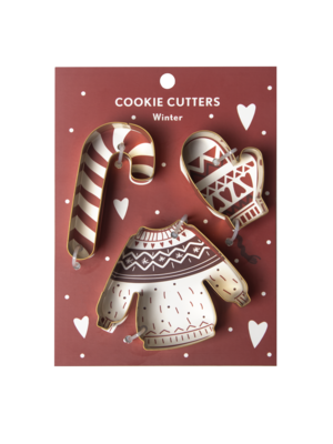 Pluto Design Koekjesvorm / Cookie cutters Winter set/3