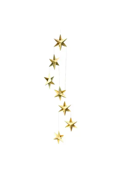 Mobile with Stars gold