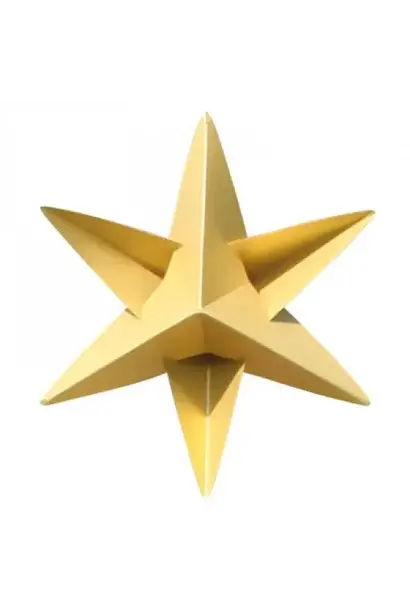 Stern mega 47cm goud