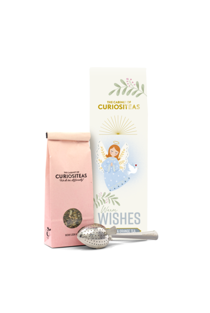 Thee giftbox Warm Wishes - Blue Angel