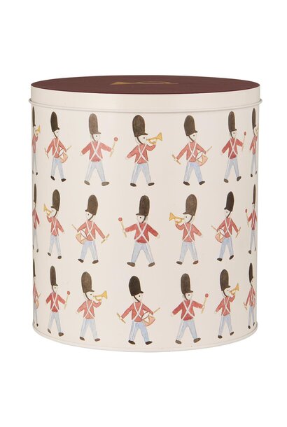 Blik rond Guards H:18,2 Ø: 16,8cm