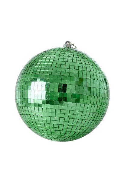 Disco bal 25cm dark green