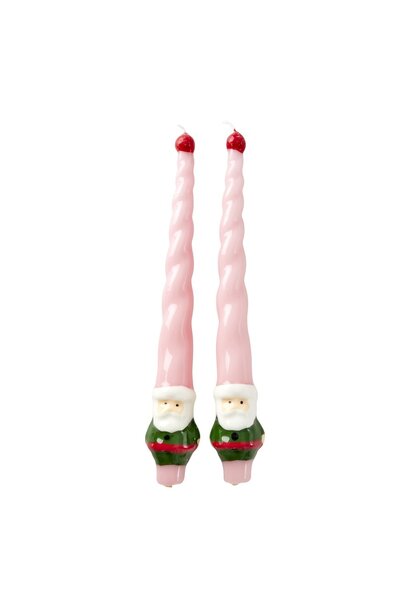 Kaars Santa set /2 - 3uur