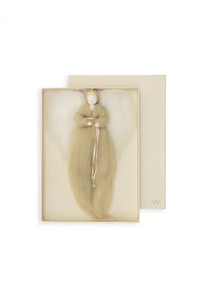 Irini engel wol khaki 30cm