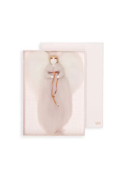 Irini engel wol soft pink 30cm