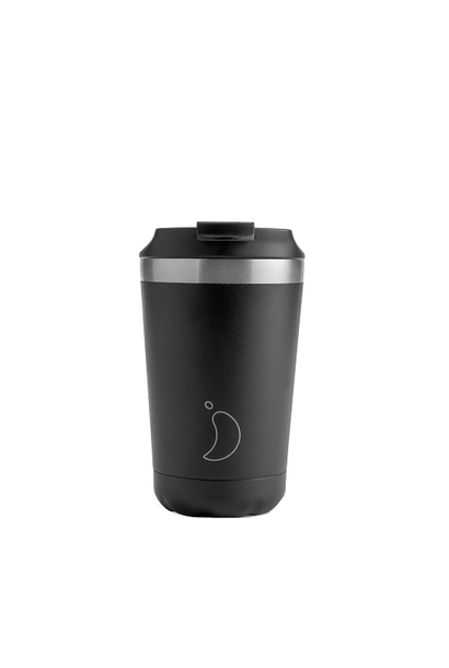 Chilly's Coffee Cup 340ml Black matte - leakproof