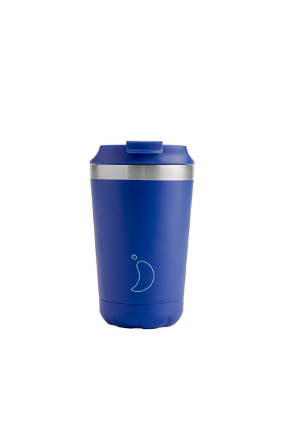 Chilly's Coffee Cup 340ml Blue matte - leakproof