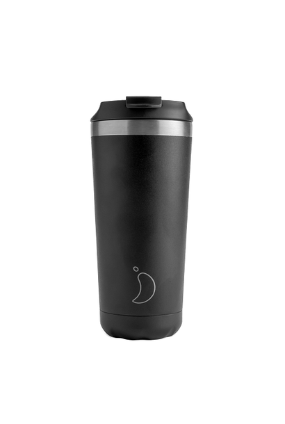 Chilly's Coffee Cup 500ml Black matte - leakproof