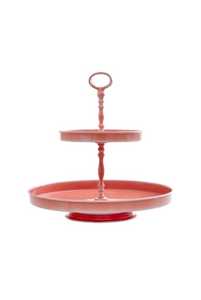 Etagere large, 2 hoog Cute Coral