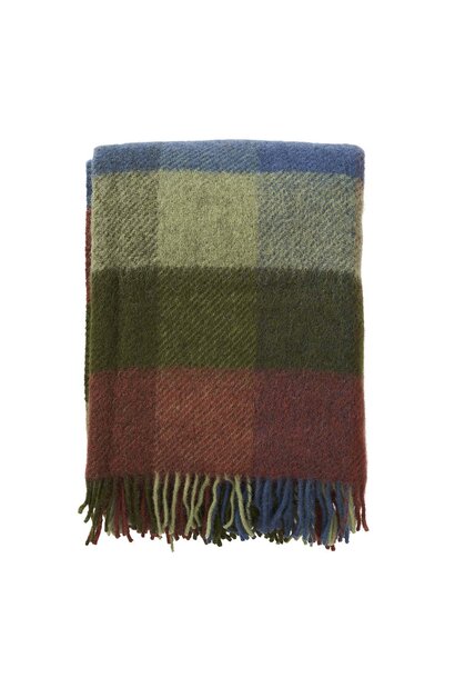 Plaid Gotland multi green