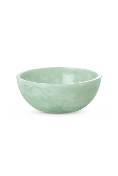 Resin kom large soft green
