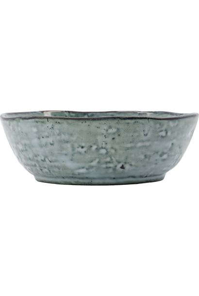 Bowl Rustic 14 cm grey blue - h: 4.5 cm, d: 14 cm