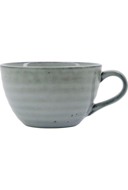 Kop Rustic grey blue 300ml - h:6.5cm x d:10.5cm