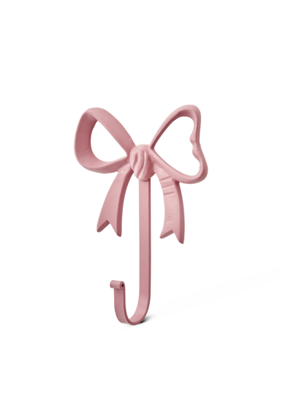 Wall hook Bow / Strik pink - metal