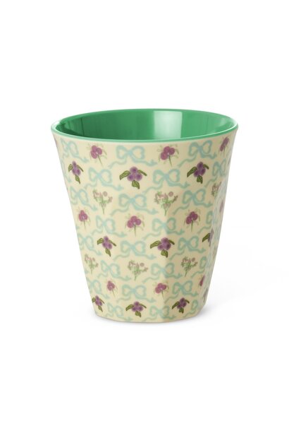Melamine cup Bow and Bouquet