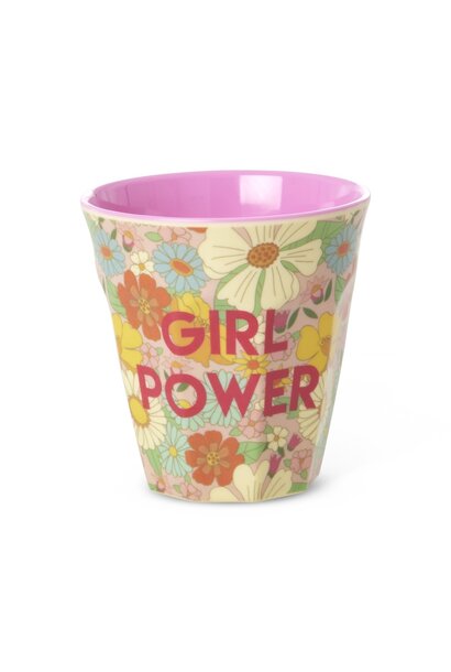 Melamine beker Flower Power