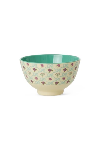 Melamine kom small Bow and Bouquet 300ml