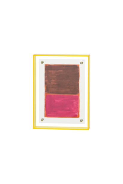 Acryl fotolijst warm olive - LINDA. x UNC  -  15x20x4cm
