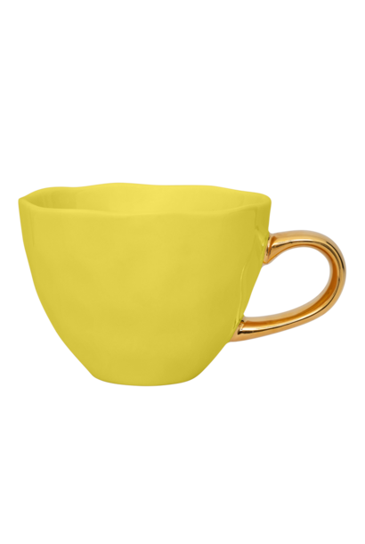 Kop cappuccino/ tea Good Morning limelight