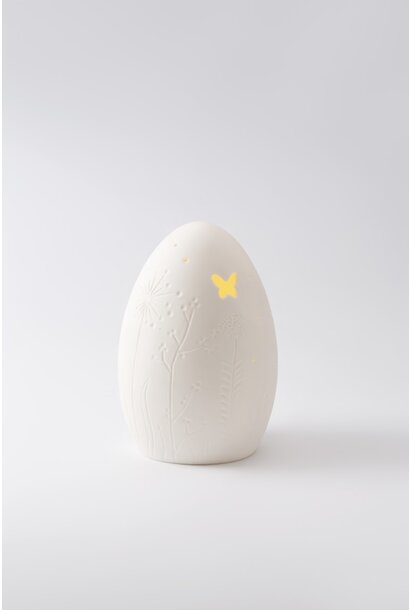 Lampe LED Oster Egg - 2x AA - D:14 x H:20cm timer 6/18H