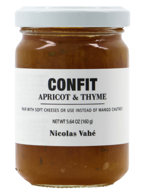 Nicolas Vahé Confit - Apricot & thyme 170gram