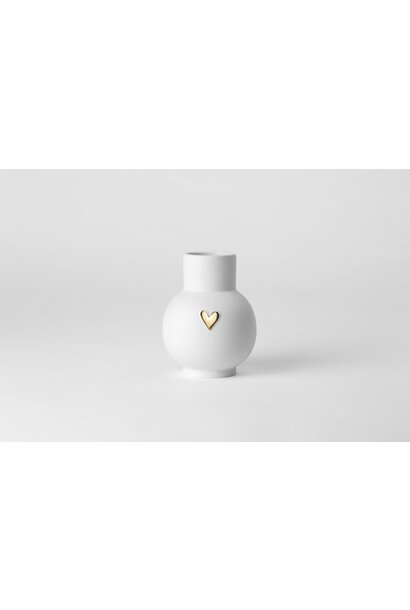 Vaas bol Hart goud / Heart gold