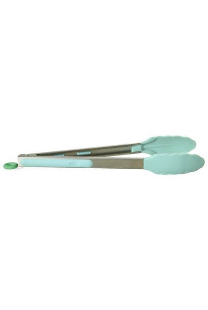 Silicone serveer tang large - mint