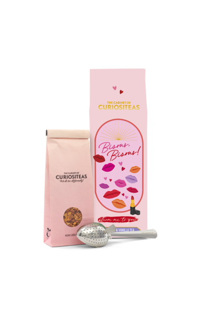 Thee giftbox Bisous Bisous - Rhubarb Vanilla