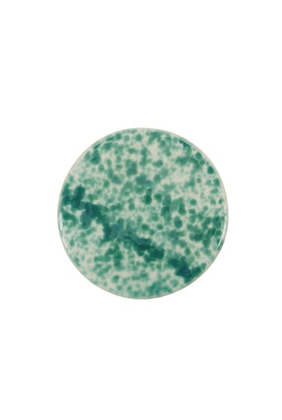 Serveer plank Diva green - h: 1cm, d: 15cm - per stuk