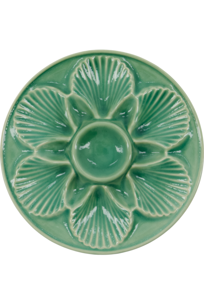 Serveer schaal Diva green - h: 3cm, d: 25cm