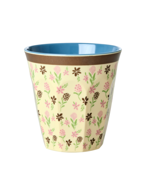 Rice Melamine beker medium Hacienda Flower 250ml