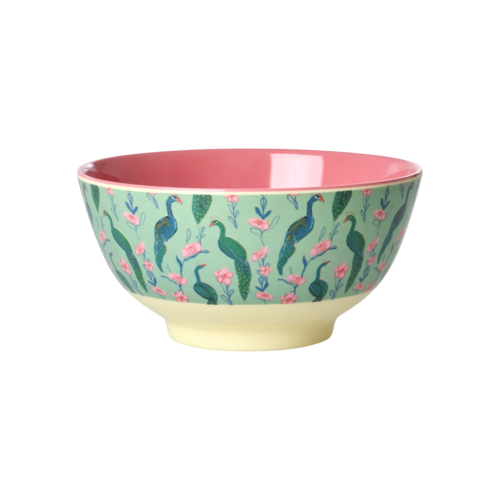 Rice Melamine kom medium Peacock Power 700ml Rice Melamine kom medium Peacock Power 700ml