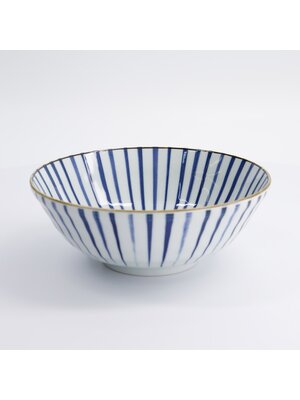 Tokyo Design Studio Kom 1000ml Natsu Tokusa Ramen blue/white 21x7.8cm
