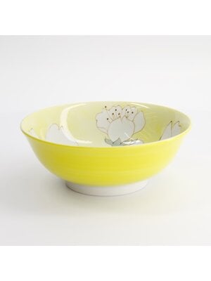 Tokyo Design Studio Ramen kom Sakura yellow 19.5x7.5cm